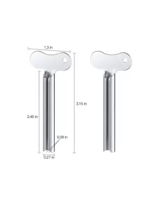 1pc Stainless Steel Toothpaste Squeezers, Manual Facial Cleanser Extruder, Used In Bathroom, Hair Colorants, Cosmetics, Paint Squeezers, Hair Tools, Hair Products And Accessories For Barber Salon Beauty Back To School, Travel Holiday Essentials, Hair Accessories For Women, Slick Back Brush, Barber Accessories, Hair Dryer, Hair Tools, Hair Brush, Barber, Barber Accessories, Hairdressing Equipment, Hairstyle, Hairdressing, Hair, Travel, Hair Products, Hair Tools, Hair Stuff, Barber, Barber Accessories, Barbershop, Hairdressing Equipment