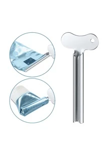 1pc Stainless Steel Toothpaste Squeezers, Manual Facial Cleanser Extruder, Used In Bathroom, Hair Colorants, Cosmetics, Paint Squeezers, Hair Tools, Hair Products And Accessories For Barber Salon Beauty Back To School, Travel Holiday Essentials, Hair Accessories For Women, Slick Back Brush, Barber Accessories, Hair Dryer, Hair Tools, Hair Brush, Barber, Barber Accessories, Hairdressing Equipment, Hairstyle, Hairdressing, Hair, Travel, Hair Products, Hair Tools, Hair Stuff, Barber, Barber Accessories, Barbershop, Hairdressing Equipment