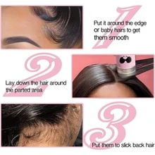 Productos de Peluquería Cera para el Pelo Permanentes, Relajantes y Texturizantes para el Cabello - Rosa - Ver 9