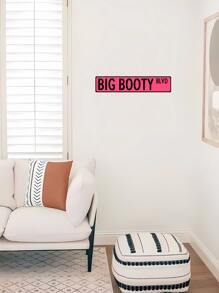 标语图形墙贴、贴纸、墙贴花、用于家居装饰的乙烯基贴花、春季装饰品让您的家焕然一新、节日装饰贴纸礼物生日毕业 - 粉色 - 查看 1