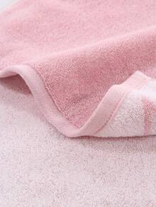 TUQIANG 1入組星星圖案毛巾 - 粉色 - 查看 3