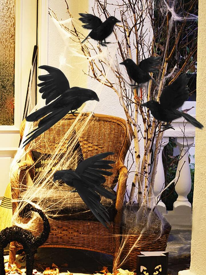 Scary Crow Flying