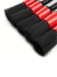 5pcs Multi-Function Car Cleaning Brush Set - Black - View 2