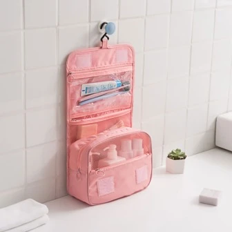 Multi-Functional Travel Hanging Toiletry Bag With Dry And Wet Separated Compartments, Portable Storage Bag Cruise Essential Beach Bag Beach Essentials Beach Towel Organizer Beach Accessories Beach Stuff Holiday Bag Holiday Essentials For Summer For Vacationtravel Essentials Bag For School Back To School Supplies Wash Bag Waterproof Toiletry Bag