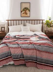 1 cái Màu sắc tùy ý Mềm mại Ngủ trưa Chăn Giường Chăn - Nhiều màu - Xem 4