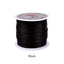 10M/40M卷強力彈性水晶串珠線0.6毫米彈力線串手鍊線用於珠寶製作線 - 彈力繩 - 查看 3