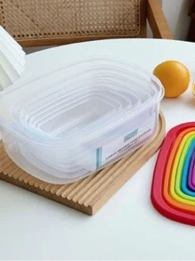 Transparent Box Refrigerator & Kitchen Food Storage Container - Clear - View 5