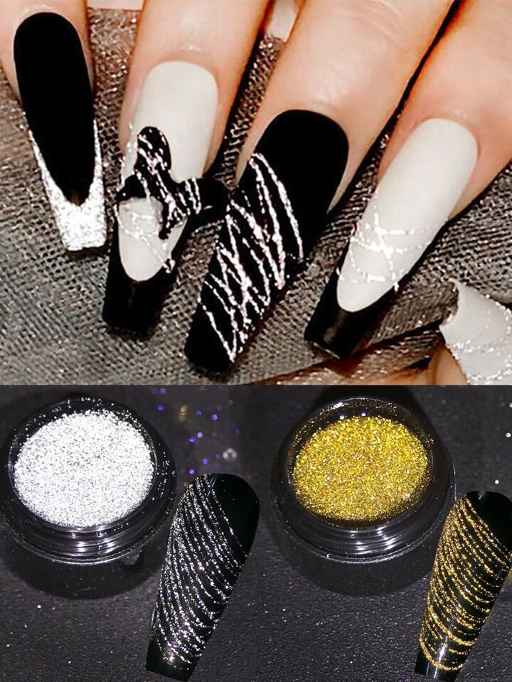 Update 147+ glitter nail art gallery best songngunhatanh.edu.vn