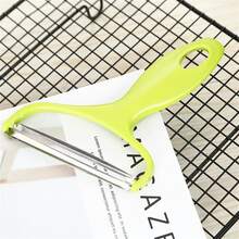 1pc Multifunctional Julienne Peeler - Green - View 2