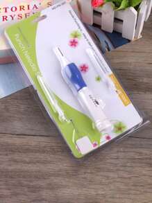 Kit de aguja de punzonado para bordado, pluma mágica para bordar, herramienta para tejer, herramientas de costura DIY, 1 pieza - Blanco - Ver 7