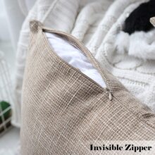 1件装饰枕套（无填充）：人造亚麻双色星形图案枕套，采用特制竹节纱亚麻制成，呈现复古现代风格，提升面料质感，提供舒适的腰部和身体支撑。经典图案设计搭配独特的色彩组合，适用于客厅、卧室、办公室、沙发、床、车内、椅子和窗台。也可作为礼物赠送。 - 杏色 - 查看 5