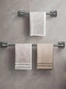 掛毛巾架 + 手巾架 + 抹布掛,壁掛自粘式、免打孔設計,適用於浴室廚房