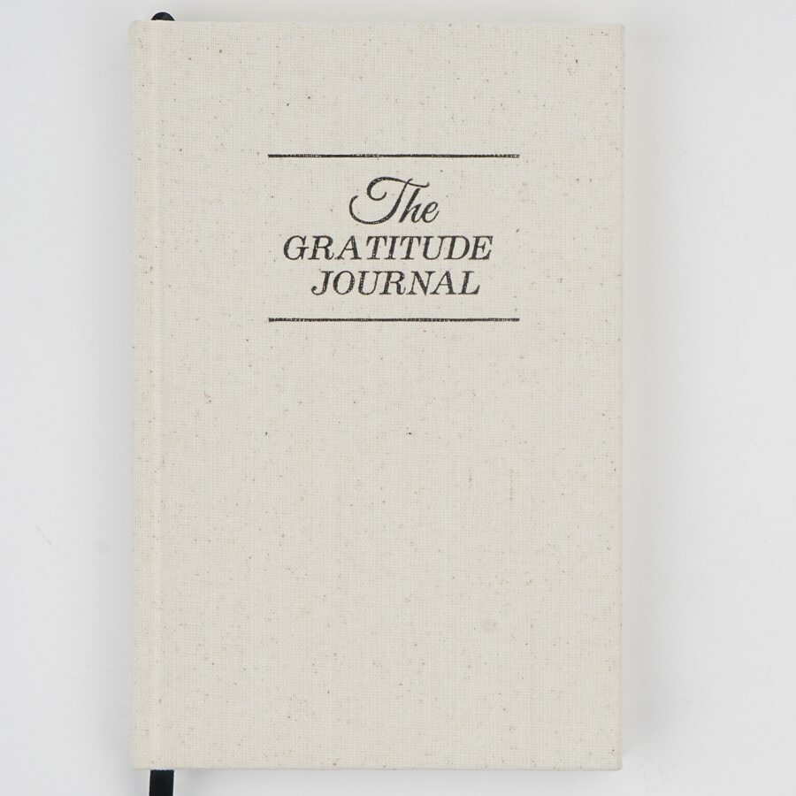 1pc White Gratitude And Reflection Daily Journal Back To School - View 1