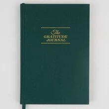 1pc White Gratitude And Reflection Daily Journal Back To School - View 3