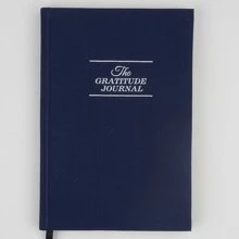 1pc White Gratitude And Reflection Daily Journal Back To School - View 5