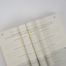 1pc White Gratitude And Reflection Daily Journal Back To School - View 7