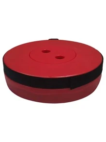 1 Chiếc Ghế Gấp Di Động Ngoài Trời Có Thể Thu Vào Để Câu Cá, Đi Bộ Đường Dài, Bbq, Cắm Trại - Đỏ - Xem 4