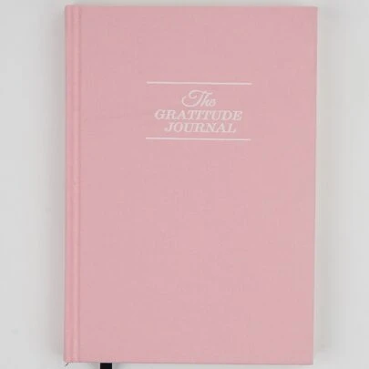 1pc Pink Daily Gratitude And Reflection Journal Back To School
