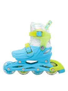 Hardshell Inline Skates - Blue - View 3