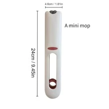 1入組方便手持迷你拖把 - 白色 - 查看 10