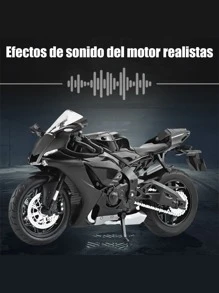 1 juego de juguetes de simulación de moto - Negro - Ver 9