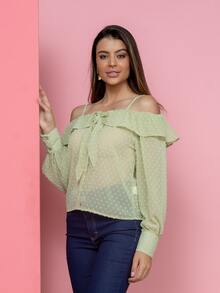 Women T-Shirts - màu xanh lá - Xem 4