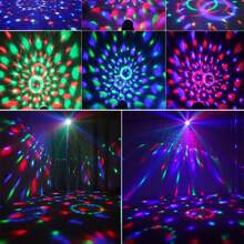 Small Disco Ball Crystal Led Stage Light For Dj Party, Dancing, Ktv And Bar Ambiance Lighting - Multicolor - View 4
