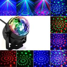 Small Disco Ball Crystal Led Stage Light For Dj Party, Dancing, Ktv And Bar Ambiance Lighting - Multicolor - View 7