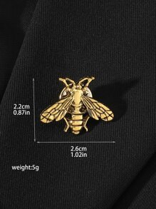 trâm thiết kế ong - Vàng - Xem 6