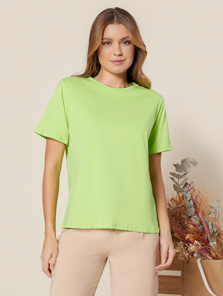 Women T-Shirts - màu xanh lá - Xem 1