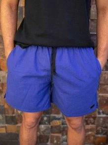 Men Shorts - Màu xanh lam - Xem 2