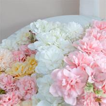 1入組塑料材質擬真花牆 - 粉色 - 查看 4