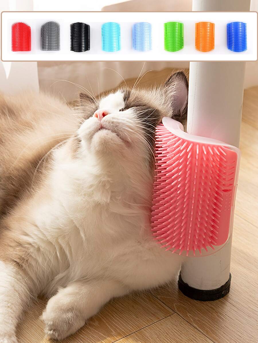 Pet Cat Wall Corner Cào & Xoa bóp với chức năng giảm ngứa - Nhiều màu - Xem 1