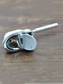 1入組，創意馬桶形狀陶瓷便攜式煙斗，煙斗，吸煙配件