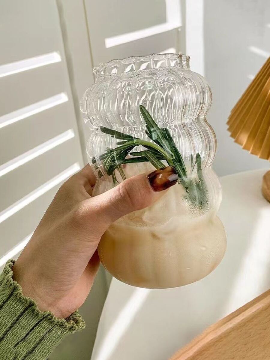 1入組透明玻璃水杯 - 無色 - 查看 1