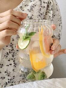 1入組透明玻璃水杯 - 無色 - 查看 5