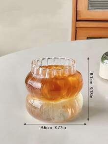 1入組透明玻璃水杯 - 無色 - 查看 6