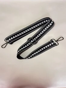 Túi đeo chéo vai có dây đeo rộng có thể điều chỉnh Dây đeo dài thay thế Quà tặng trang trí Quà tặng Phụ kiện - màu đen - Xem 5