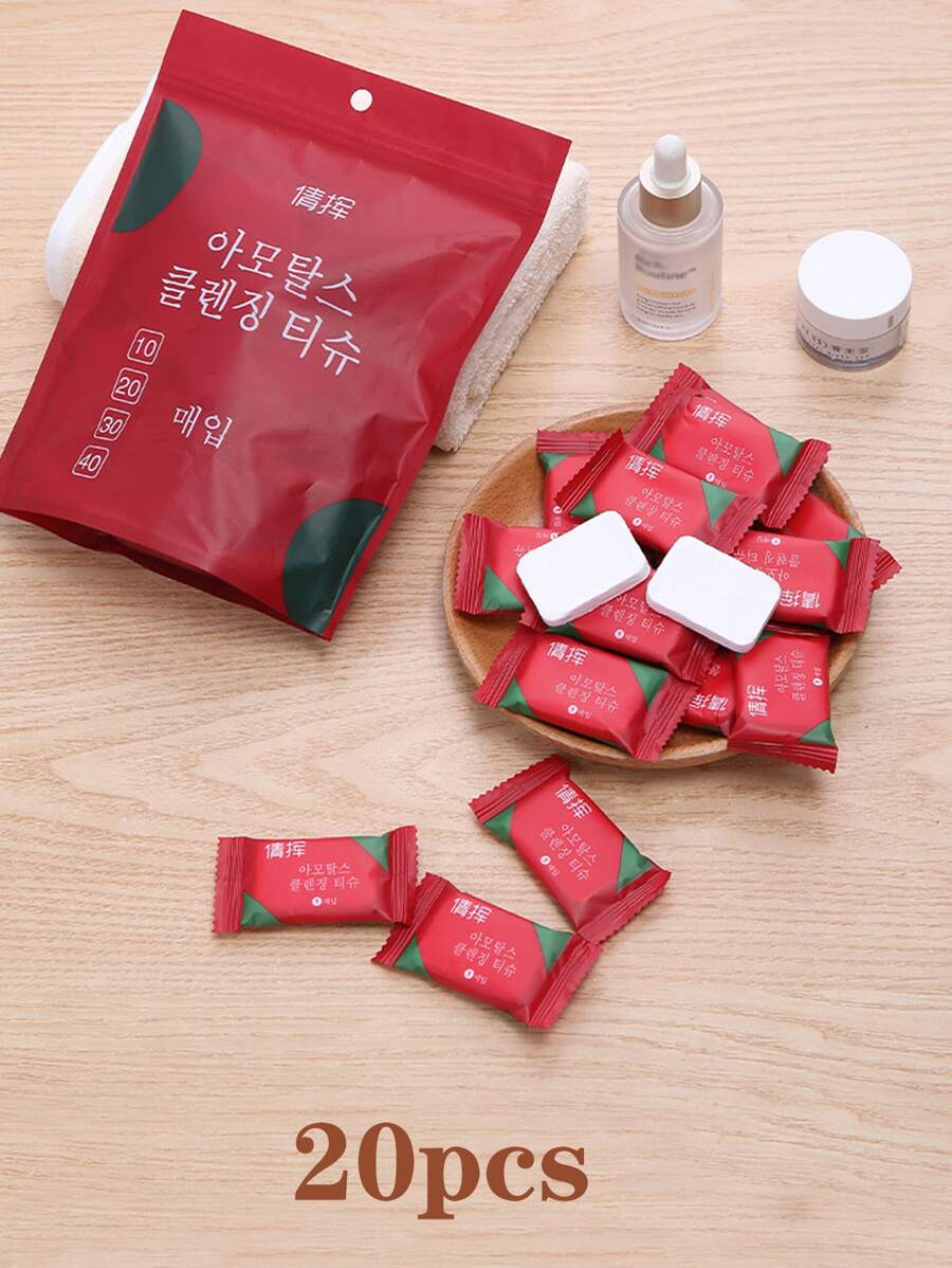 1/2 Packs(20/40pcs) Compressed Towels Portable Disposable Mini