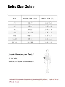 Boho Metal Buckle Belt Halloween Summer, School Fall, Autumn, Halloween - Black - View 6