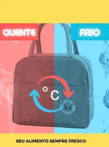 Lunch Bag - Màu xanh hải quân - Xem 3