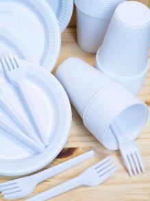 Disposable Kitchenware - 白色 - 查看 2