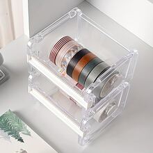 1pc Clear Storage Box - Clear - View 6