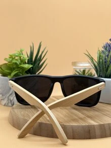 Kính thời trang nam chống nắng ngoài trời mùa hè Hoàn hảo cho bạn bè như một món quà thông thường - màu đen - Xem 2