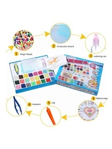 1pc Water Mist Magic Beads Diy Handmade Beads Simple Packaging - Multicolor - View 5