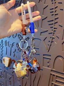 Llavero bebidas accesorio - Azul - Ver 2