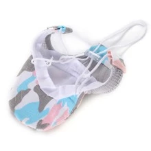 1 pieza Gorra de béisbol de color al azar de mascota de moda de camuflaje , ajustable , adecuado para pequeño con talla media perros - Multicolor - Ver 6