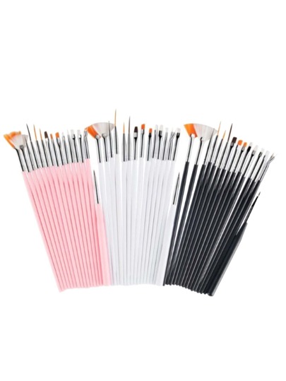 Kit15 Pincéis kit Decoração de Unhas Nail Art Pincel Profissional -Enviar estilo aleatório