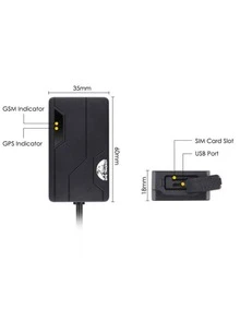 Rastreador  Bloqueador Gps Veicular Coban Tk-311A Original Para Todos Carros e Motos Alarme Envio Imediato - Preto - Visão 6