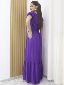 Women Dresses - 紫色 - 查看 2
